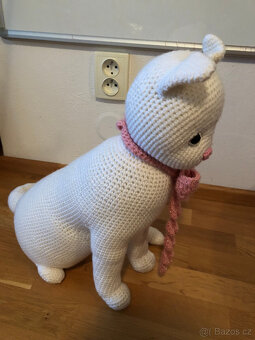 Háčkovaná maxi kočka - 5
