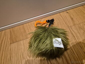 Plyšový přívěsek - barevný - 5