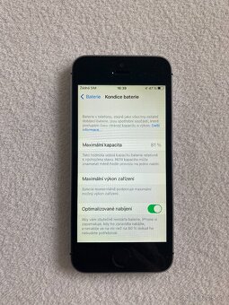 iPhone SE (2016) 1.gen. Space Gray 16GB - 5