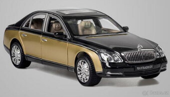 Modely 1:24 rozprodám sbírku nádherných Mercedesů v kovu - 5