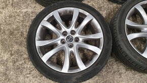 Originál disky Mazda R19 5x114,3 + letné pneu Uniroyal 2023 - 5