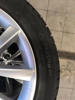 Prodám zimní originální sadu ALU kola Modus 5x112/r18 - 5