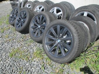 ALU kola 5X120 BMW 8X18 pneu GOOD YEAR 245/45/18 - 5