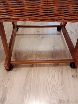 Proutěný koš na miminko - 5