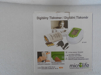 Digitální tlakoměr Microlife. - 5