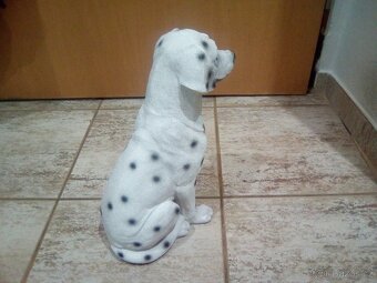 Soška pes dekorace socha dalmatin - 5