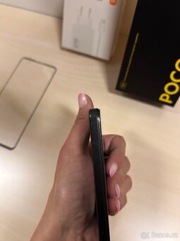 Poco X5 Pro 5G 8GB/256GB černá, kryt, sklo, nový adaptér 67W - 5