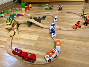 Dřevěná železnice Playtive/vláčkodráha - 5