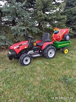 Peg Perego Traktor 12V s příslušenstvím. - 5