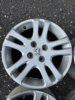 Alu kola disky Peugeot 6,5Jx16 ET31 4x108 - 5