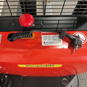 Vysokozdvižný vozík elektrický ESL122 3016mm Li-ion, použitý - 5