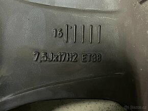 Kompletní kola s AL disky 7,5x17 ET38 - 215/60R17 96H - 5