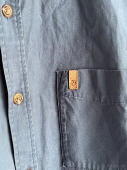 Zánovní košile Fjallraven Övik Solid Twill Shirt LS - 5