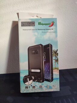 Vodotěsný kryt/pouzdro pro Samsung Galaxy S8 (zn. Redpepper) - 5