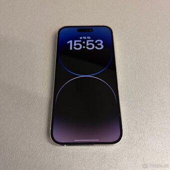 iPhone 14 Pro 128GB silver, bez škrábance, rok záruka - 5