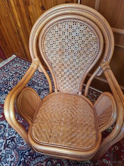Ratanová křesla a stolek - 5