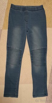 Dívčí tregíny a kalhoty vel. 134 - 5
