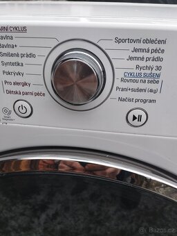 Pračka LG 2v1pěkný stav - 5