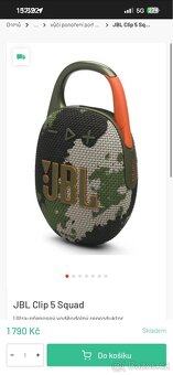 reproduktor jbl clip 5 - 5