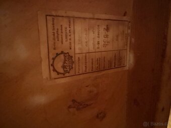 Halabala set - kresla a stolek - 5