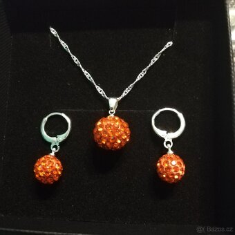 Překrásný sada swarovski styl - 5