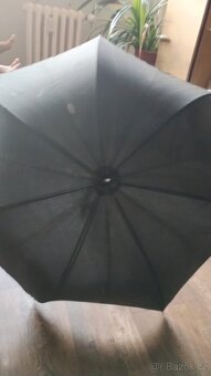 Deštník s bambusovým držadlem - 5