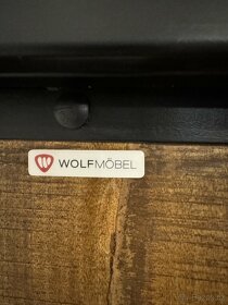Regál-knihovna Wolfmöbel - industrial styl - 5