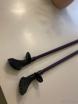 Nové karbonové hole 120cm pro Nordic walking - 5