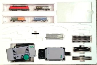 Vláčky N Digitální sada TRIX 11124/Diesel lok-zvuk/zánovní - 5
