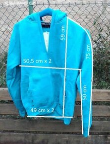 Nová dámská zateplená tyrkysová mikina vel. XL
- 5