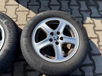 4x al kola 5x100 15 + pneu letní 195/65 R15 - 5