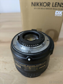 Objektiv Nikon AF-S DX Micro Nikkor 40mm f/2.8G - 5