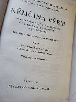 protektorátní čítanka a učebnice němčiny - 5