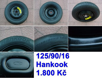 Rezerva dojezdovka originál Ford 5x108 4Jx16 ET25 - 5