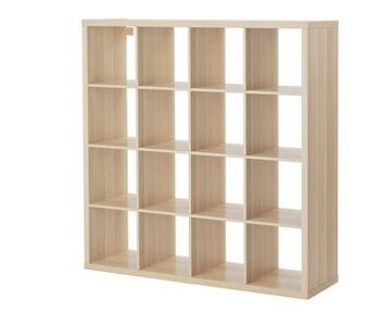 Policový díl / rozdělovač místnosti / knihovna dub - 5