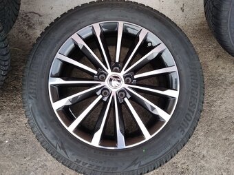 Prodám zimní sadu alu kol 18" na Škoda Kodiaq - 5