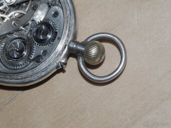 Stříbrné kapesní hodinky tzv. Mlynářky - plně funkční - 5