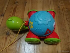 Fischer Price hračky - beranidlo,tahací želva - 5