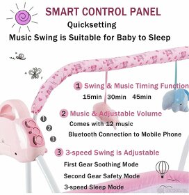 Dětská postýlka-kolébka nová - 5