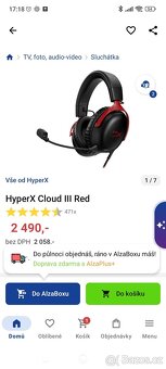 Herní sluchátka HyperX Cloud 3 - 5