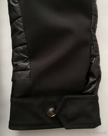 Pánská černá zimní bunda Trussardi Jeans velikost S/46 IT - 5