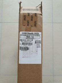 MSI GS66 Stealth 10UG, i7-10870, 16GB, RTX3070 - 5