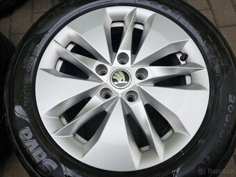 ALU letní kola Twister orig Škoda 5x112 Octavia IV R16 5E3 - 5