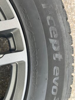 Zimní ALU sada VW Touareg 5x112 ,255/55 r19 - 5