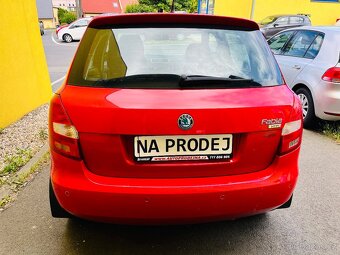 ŠKODA FABIA 1.2 i BENZÍN KLIMA ALU KOLA NAJETO JEN 64 TIS KM - 5