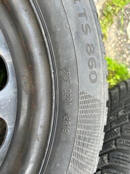Zimní pneu Continental 205/55/16 s plech ráfky - 5