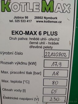 Automatický kotel na uhlí a pelety - 5