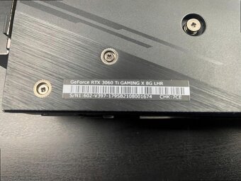 MSI RTX 3060ti Gaming X 8GB - 5