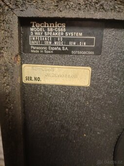 Technics SB-CS65 Reproduktory regálové - 5