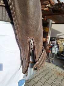 DÁMSKÁ KOŽENÁ BUNDIČKA vel. M - 5